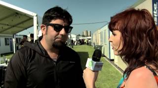 Chino Moreno Crosses ††† Interview Soundwave TV 2014 [upl. by Ruffin700]