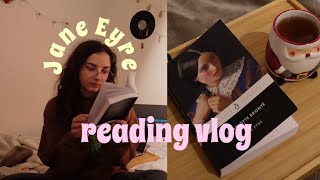 je lis Jane Eyre de charlotte Brontë 🕯️🍂a spoiler free reading vlog [upl. by Ravilob]