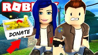 IM SO POOR AND HUNGRY WILL ANYONE HELP US ROBLOX TROLLING [upl. by Eirahcaz]