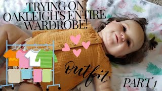 Trying on Oakleighs Entire Wardrobe Part 1 [upl. by Elbys]