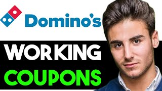 FIND WORKING COUPON CODES FOR DOMINOS PIZZA 2024 FULL GUIDE [upl. by Gilman]