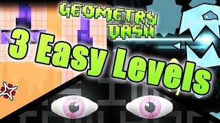 GEOMETRY DASH 3 Easy Levels  START ALIVE WINTERTIDE [upl. by Gratiana]