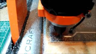 Stepcraft2 aluminium cutting [upl. by Riegel]