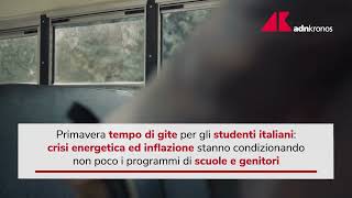 Inflazione e crisi energia condizionano anche le gite scolastiche [upl. by Akehs]