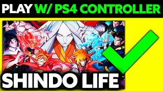 How To Play Shindo Life with PS4 Controller 2024  Step by Step [upl. by Kong909]