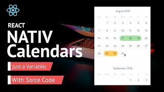 React Native Calendar  Just a Variable [upl. by Yerac]