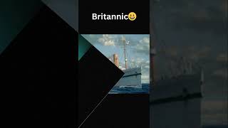 Titanic Brittanic and Olympic before and after shipwrecks shorts [upl. by Ruscio]