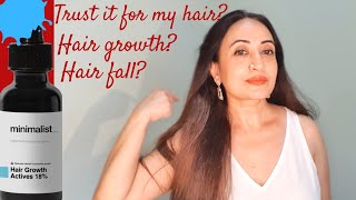 Be Minimalist Hair Serum Hair Growth Actives 18WELLNESS TIPS to Reduce Hair Fall amp Increase Growth [upl. by Cristina]