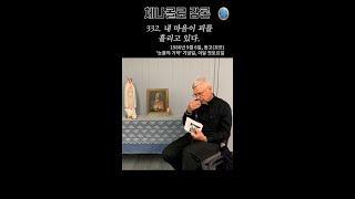 체나콜로 강론 332 내 마음이 피를 흘리고 있다 [upl. by Llennol]