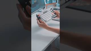 Le meilleur clavier hall effect sansfil AZERTY Keychron Q1 HE clavier wooting setup setupgamer [upl. by Fayth]