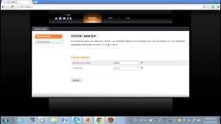 Como Configurar Router Arris 2014 de Claro [upl. by Idnahr]