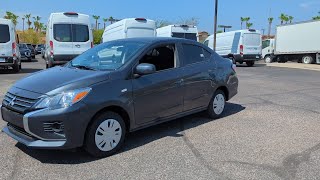 2024 Mitsubishi MirageG4 ES Scottsdale Peoria Glendale Tempe AZ [upl. by Jairia]