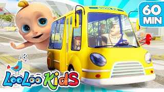 The Wheels On The Bus  S2EP74 Musical Adventure Collection  LooLoo Kids Songs for Kids [upl. by Aliak145]