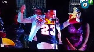 Muzo Aka Alphonso at the 2018 Kwacha Music Awards [upl. by Artep]