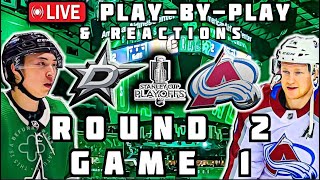 NHL Game 1 WATCH PARTY  Avalanche vs Stars  May 7 2024 [upl. by Celestyna]