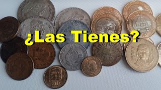 Las Monedas Mas Buscadas y Valiosas Monedas Antiguas Viejitas y Actuales de 20 pesos [upl. by Cher]