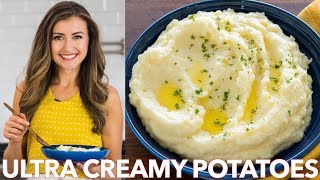 Ultra Creamy Mashed Potatoes Recipe  Natashas Kitchen [upl. by Eynahpets198]