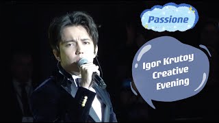 Fancam 4K Dimash Димаш  Passione  Igor Krutoy Jubilee Creative Evening in Moscow [upl. by Weir]