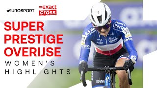 THRILLING VICTORY 👏  Womens Superprestige Overijse Race Highlights  202425 Cyclocross Season [upl. by Sosna]