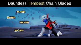 Dauntless Tempest Chain Blade Build [upl. by Niamert]