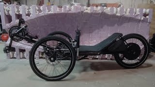 Recumbent Trike Build Velomobile Edition 202302 [upl. by Hermine]