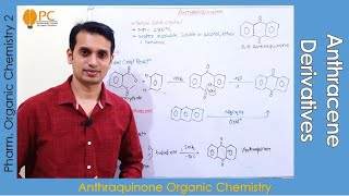 Anthracene Derivative Anthraquinone Organic Chemistry  Polynuclear Hydrocarbon [upl. by Idnew]