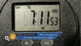 GE  15142 Outdoor Digital Timer  Random Security Feature  part 5 of 6 [upl. by Ahsiner]