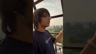 Itni Upar Tanki per Chadh gai😱 souravjoshivlogs vlog funny shorts [upl. by Forsta7]