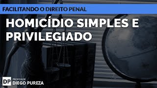 Homicídio Simples e Privilegiado [upl. by Corilla235]