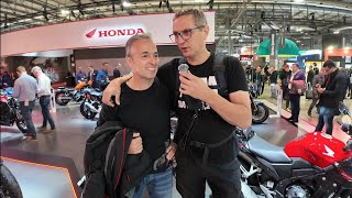 τι καινούργιο παρουσιάζει η HONDA για το 2025 Eicma παρέα με Τσολάκη [upl. by Botsford71]