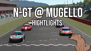 NGT at Mugello  Overtakegg Race Highlights  Assetto Corsa [upl. by Riatsila279]