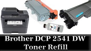 Brother DCP 2541 Toner Refilling Easy Way [upl. by Nomad336]