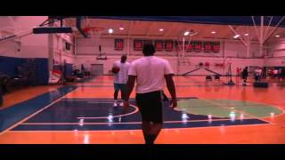 Hakeem Olajuwon Carmelo Anthony Session NYC 2012 [upl. by Aisaim]