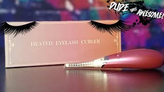 Heated Eyelash Curler  Unboxing amp Review [upl. by Anilrats]