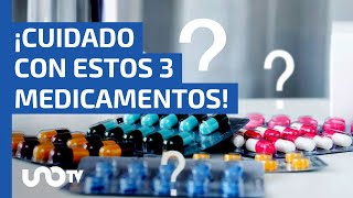 3 medicamentos comunes por los que la Cofepris ha emitido alertas vitaminas y pomadas [upl. by Kall]