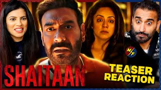 Shaitaan Teaser Reaction  Ajay Devgn R Madhavan Jyotika [upl. by Napoleon]