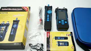 1 Set Upgraded Network Cable Tester With Fiber Optic Power Meter VFL [upl. by Aires]