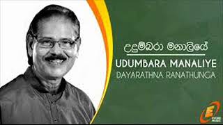 Udumbara Manaliye  Dayarathna Ranathunga [upl. by Atsirak561]