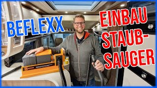 Beflexx Einbau Staubsauger  Der Zentralstaubsauger für Wohnmobil Wohnwagen amp Campervan [upl. by Bik]