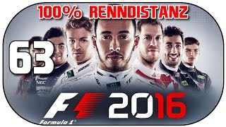 F1 2016 63  Rennen in Österreich  100 Renndistanz ★ 60fps Lets Play F1 2016 Deutsch [upl. by Gaddi]