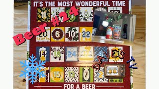 Aldi Christmas Beer Advent Calendar Holiday Lager Beer 24 aldi christmas [upl. by Yetsirhc792]