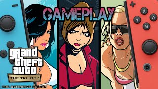 Grand Theft Auto The Trilogy  Definitive Edition 2024  Nintendo Switch Gameplay [upl. by Airtina]