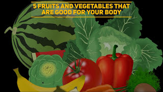 Top 5 Fruits And Vegetables For A Healthy Body  Healthy Diet  Manipal Hospitals [upl. by Coridon]