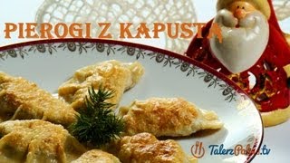 Pierogi z kapustą  TalerzPokustv [upl. by Eslud]