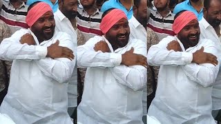 Laddu Yadav Teenmar Dance On VA VA Laddanna Song Laddu Yadav Sadar Festival 2022Babubali Bull [upl. by Harolda]