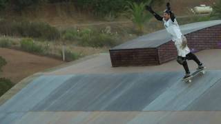 Bob Burnquist Megaramp Fakie to Fakie 900mov [upl. by Adnamma]