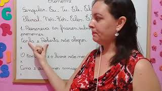 🌟APRENDA O QUE É E QUAIS SÃO OS PRONOMES PESSOAIS DO CASO RETO Prof Nádja Sicleide 🌟 [upl. by Myk173]