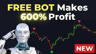 FREE Artificial Intelligence Trading Bot Makes 600 Profit  FULL TUTORIAL [upl. by Adnolohs]