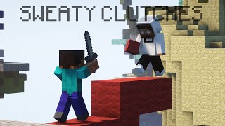 SWEATY Bedwars Clutches… [upl. by Wj]