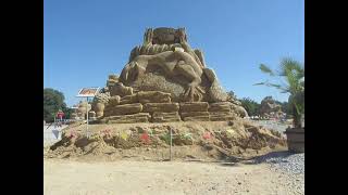 Burgas Sand Sculptures Festival  2022 [upl. by Sailesh]